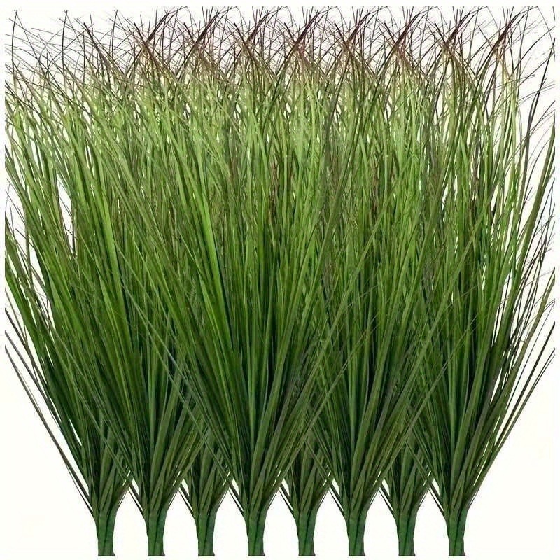 Aquarium Plant Seeds - 12/28pcs Tanaman Hijau Buatan - Rumput