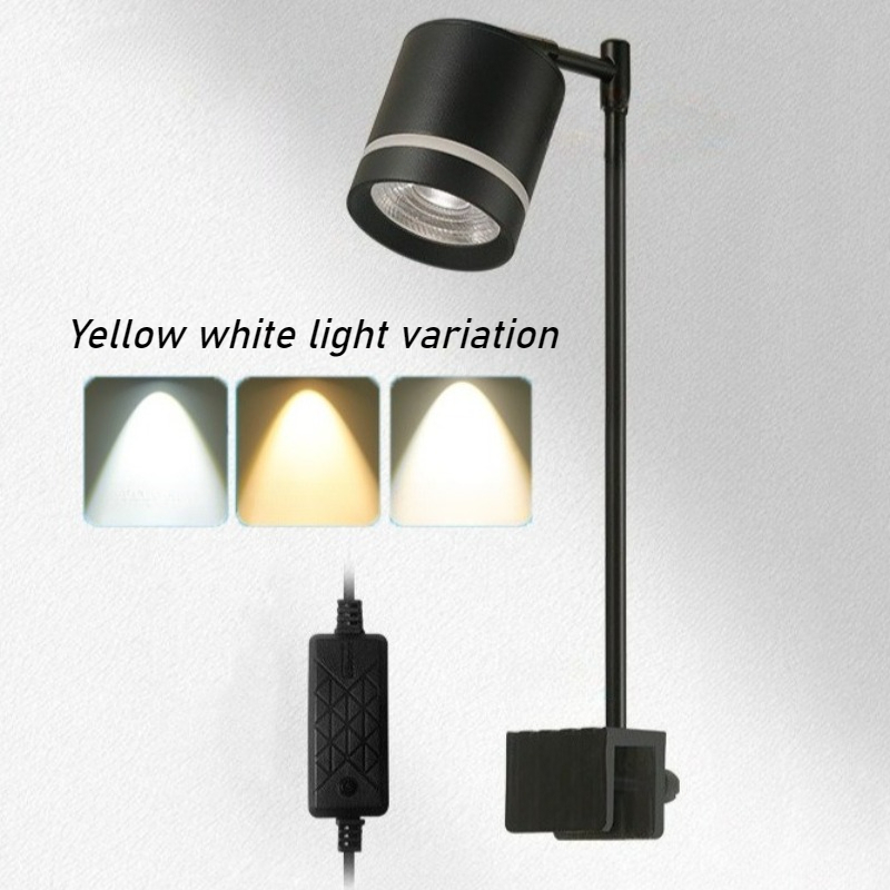 Aquarium Plant Light Spectrum - Lampu Akuarium Clip-On Spektrum Penuh Variasi