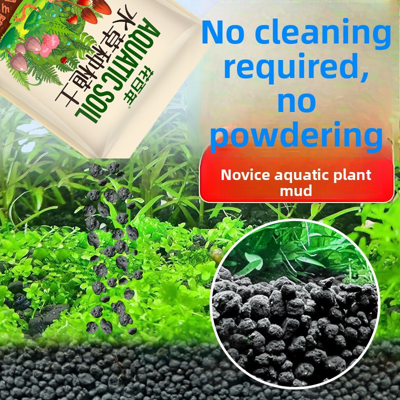 Aquarium Planted Tank Substrate - Substrat Tanah Akuarium - Kerikil Tanah