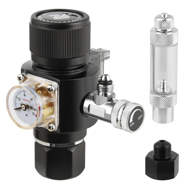 Co2 Regulator Dual Stage - Fzone Regulator Co2 akuarium ikan, Regulator