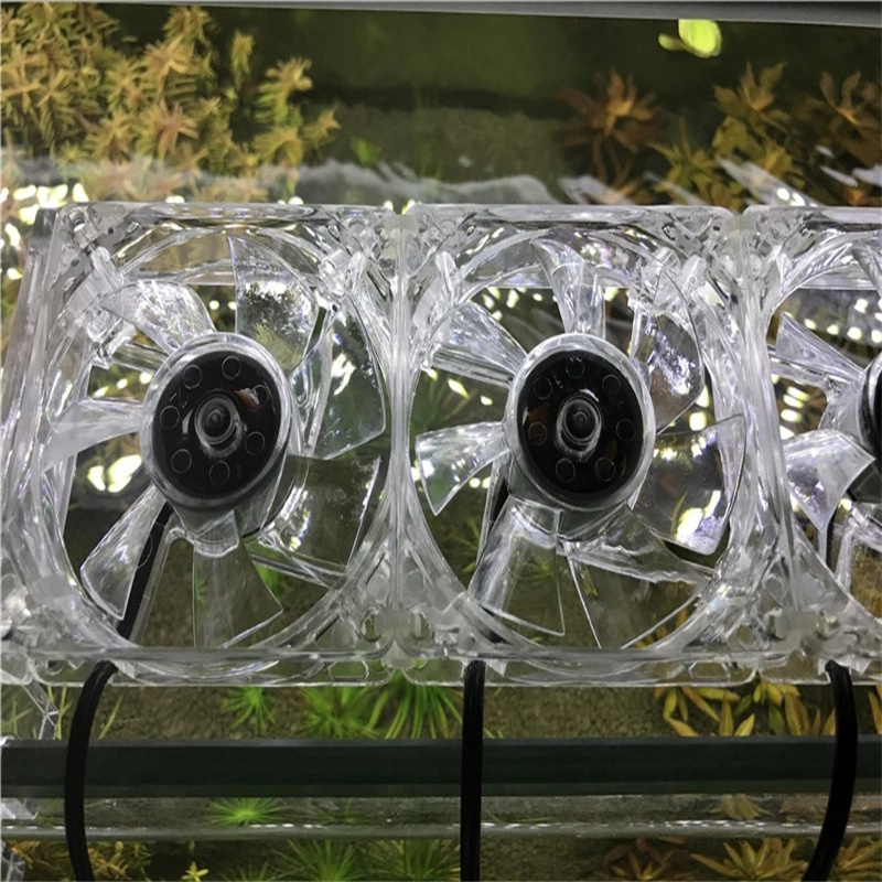 Planted Aquarium Water Temperature - 110V ~ 240V Kipas Pendingin Transparan