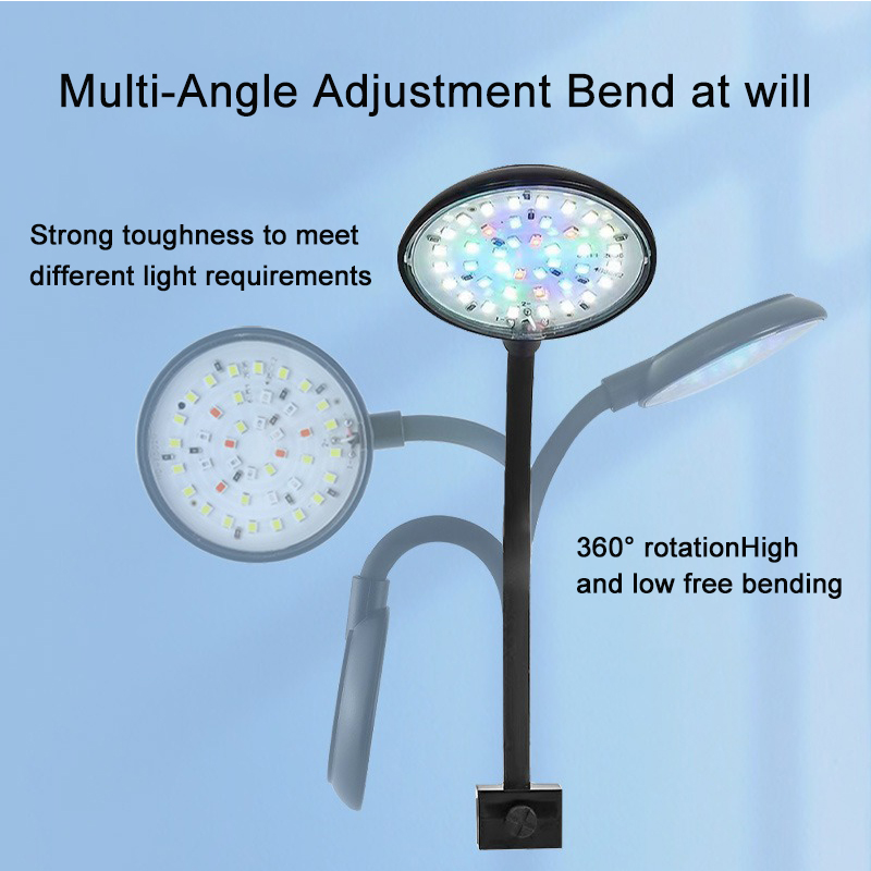 Lampu LED akuarium USB dekoras - Aquarium Plant Light Spectrum ulasan dan harga