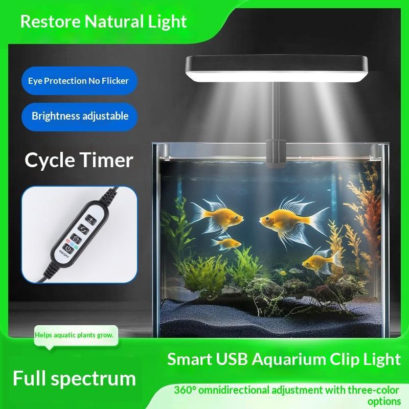 Lampu Akuarium Tahan Air LED 3 - Aquarium Plant Light Spectrum ulasan dan harga