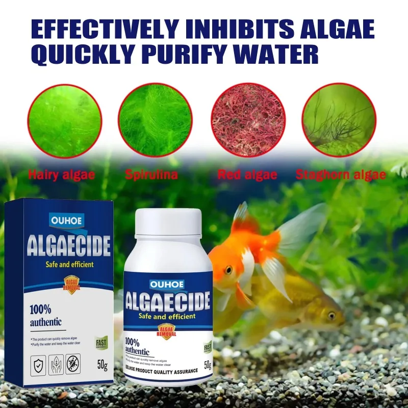 50g Algaecide Efisiensi Tinggi - Aquarium Plant Delivery ulasan dan harga