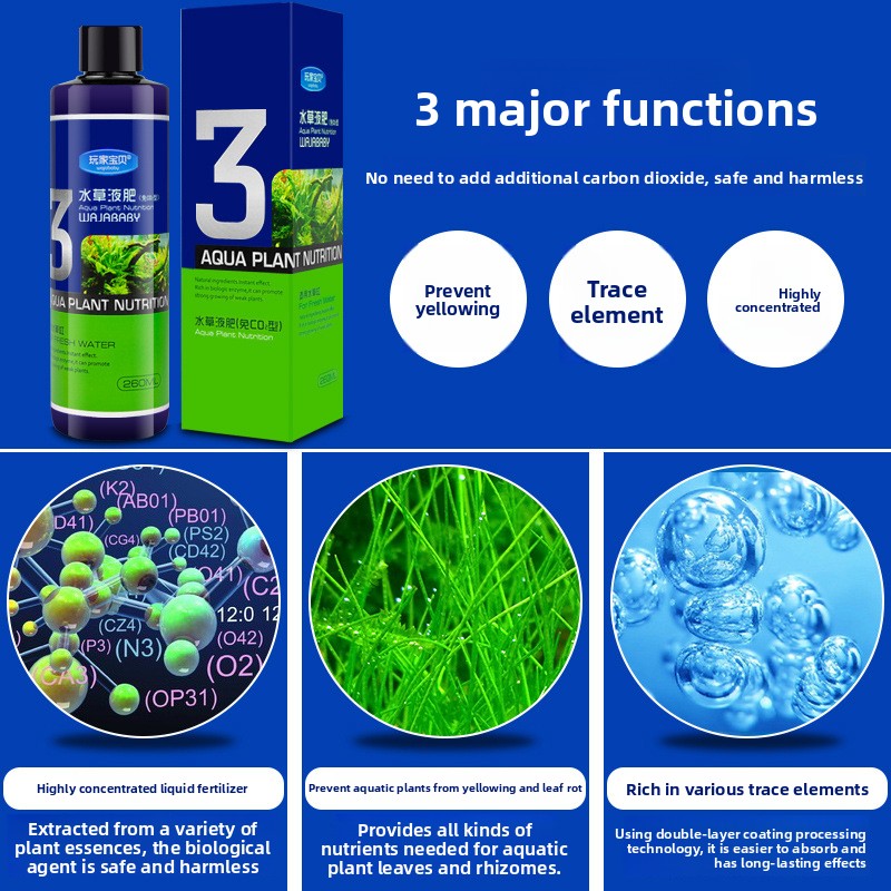 Pupuk Cair WAJABABY untuk Tana - Aquarium Plant Liquid Fertilizer ulasan dan harga