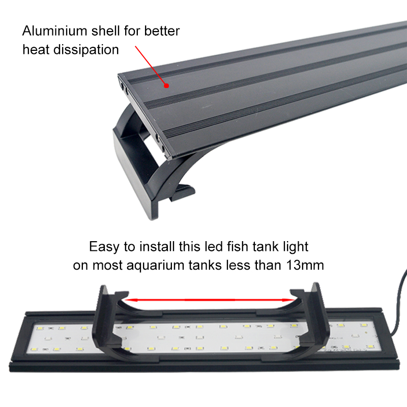 Lampu LED Akuarium untuk 16-64 - Aquarium Plant Light Spectrum ulasan dan harga
