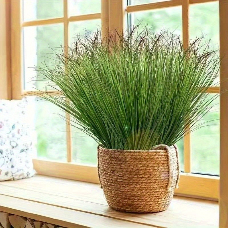 12/28pcs Tanaman Hijau Buatan  - Aquarium Plant Seeds ulasan dan harga