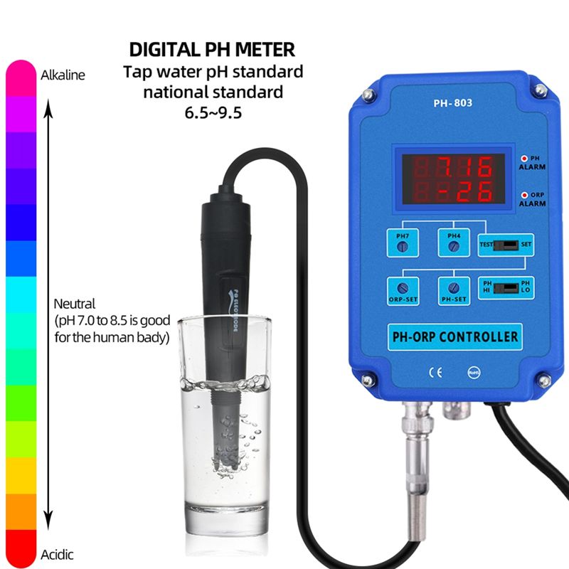 T22C Digital 2 & 1 PH ORP Moni - Planted Aquarium Ph ulasan dan harga