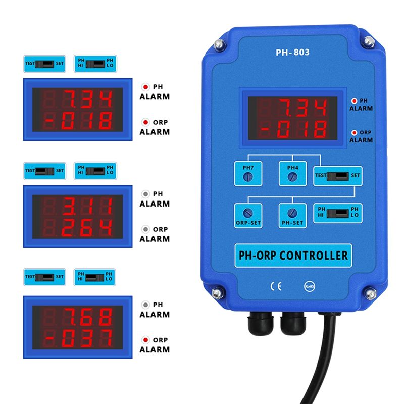 T22C Digital 2 & 1 PH ORP Moni - Planted Aquarium Ph ulasan dan harga