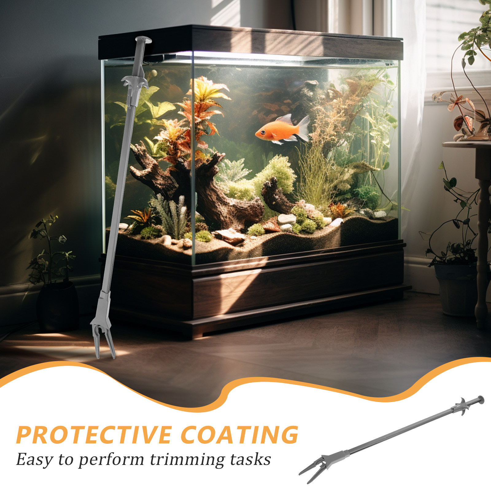 Pinset Tanaman Akuarium 50Cm,  - Planted Aquarium Carpet Plant ulasan dan harga