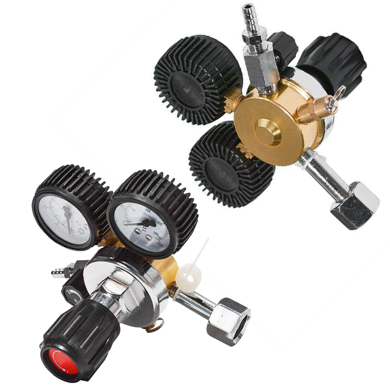 Regulator botol Gas CO2 karbon - Co2 Regulator Dual Stage ulasan dan harga