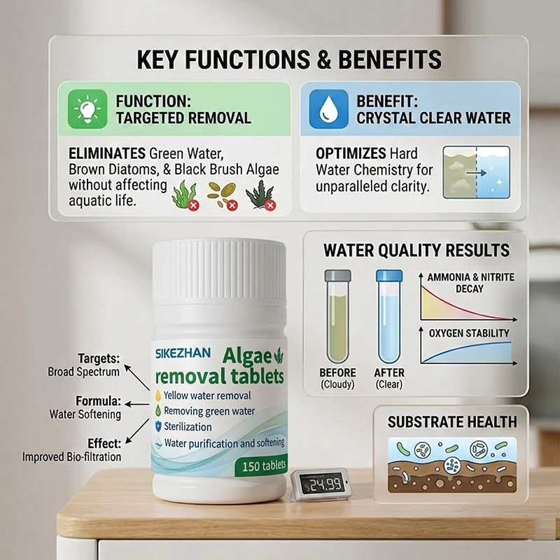 Tablet Penghilang Alga Cepat P - Aquarium Plant Vitamins ulasan dan harga