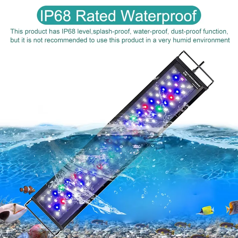 Lampu LED Akuarium Spektrum Pe - Aquarium Plant Light Spectrum ulasan dan harga