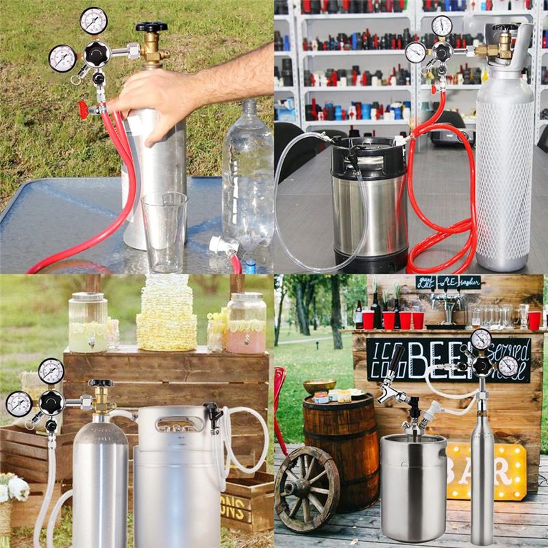 Regulator Keg A02M-CGA-320, Re - Co2 Regulator Dual Stage ulasan dan harga