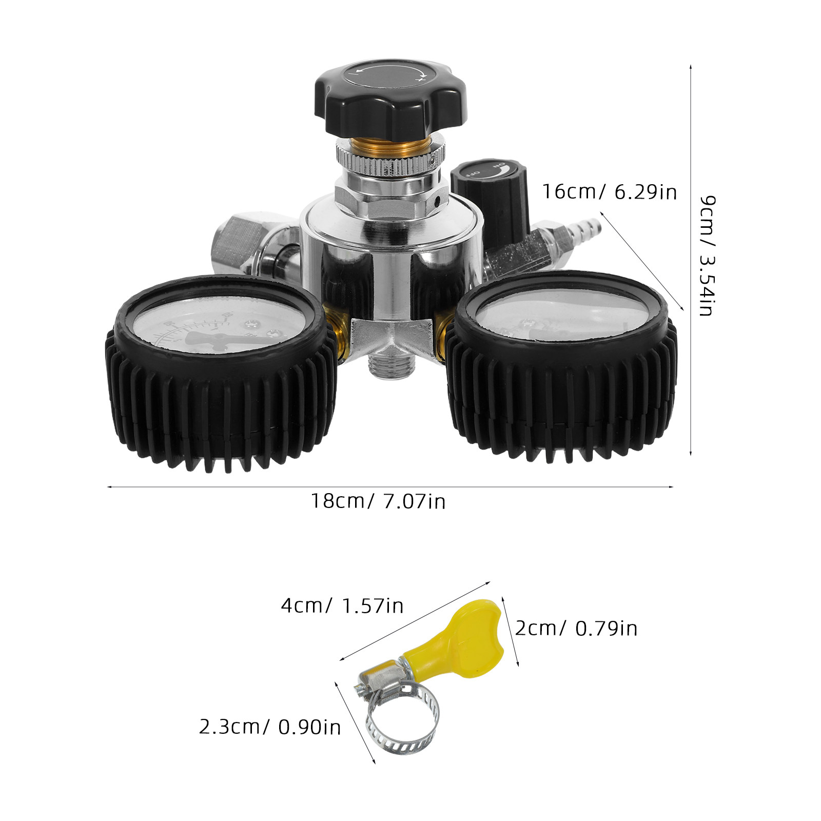 1Set Peralatan Pembuatan Bir C - Co2 Regulator Dual Stage ulasan dan harga