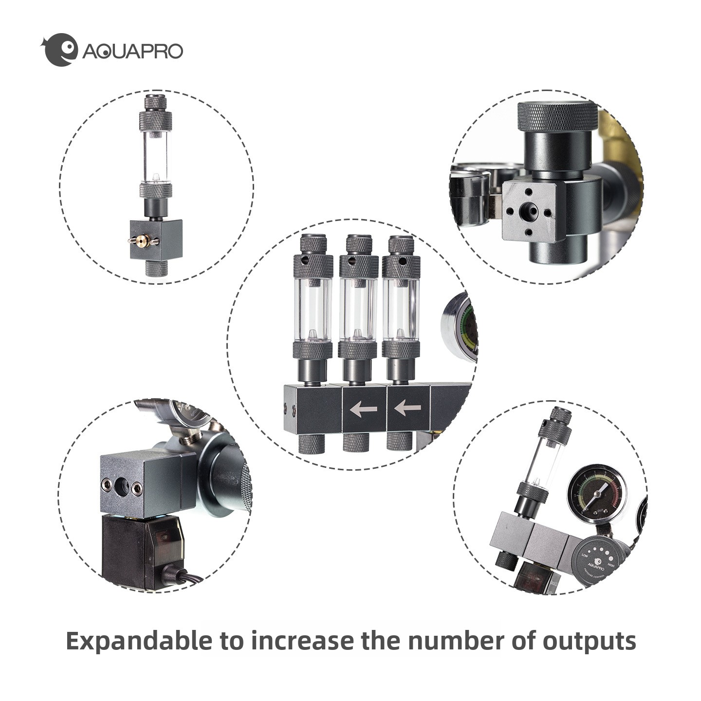 AQUAPRO Regulator CO2 Solenoid - Co2 Regulator Dual Stage ulasan dan harga