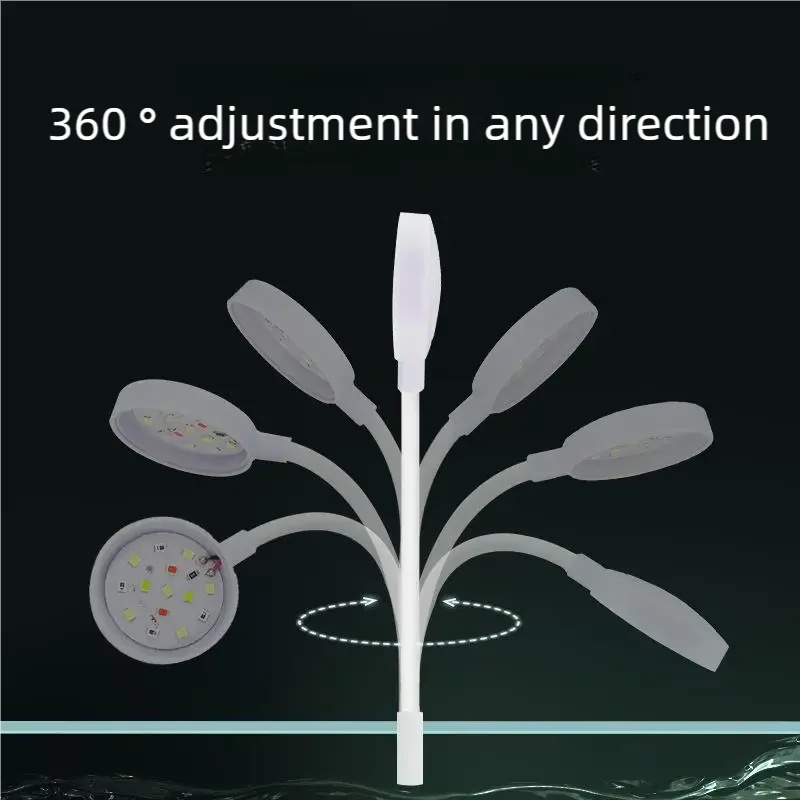 Lampu Akuarium LED 3W Clip-On  - Aquarium Plant Light Spectrum ulasan dan harga