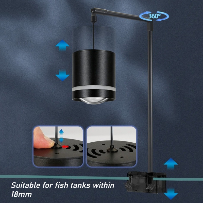 Lampu Akuarium Clip-On Spektru - Aquarium Plant Light Spectrum ulasan dan harga