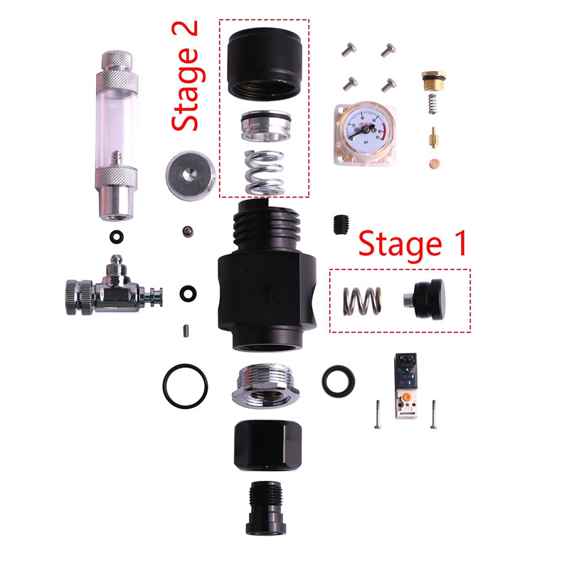 Fzone Regulator Co2 akuarium i - Co2 Regulator Dual Stage ulasan dan harga