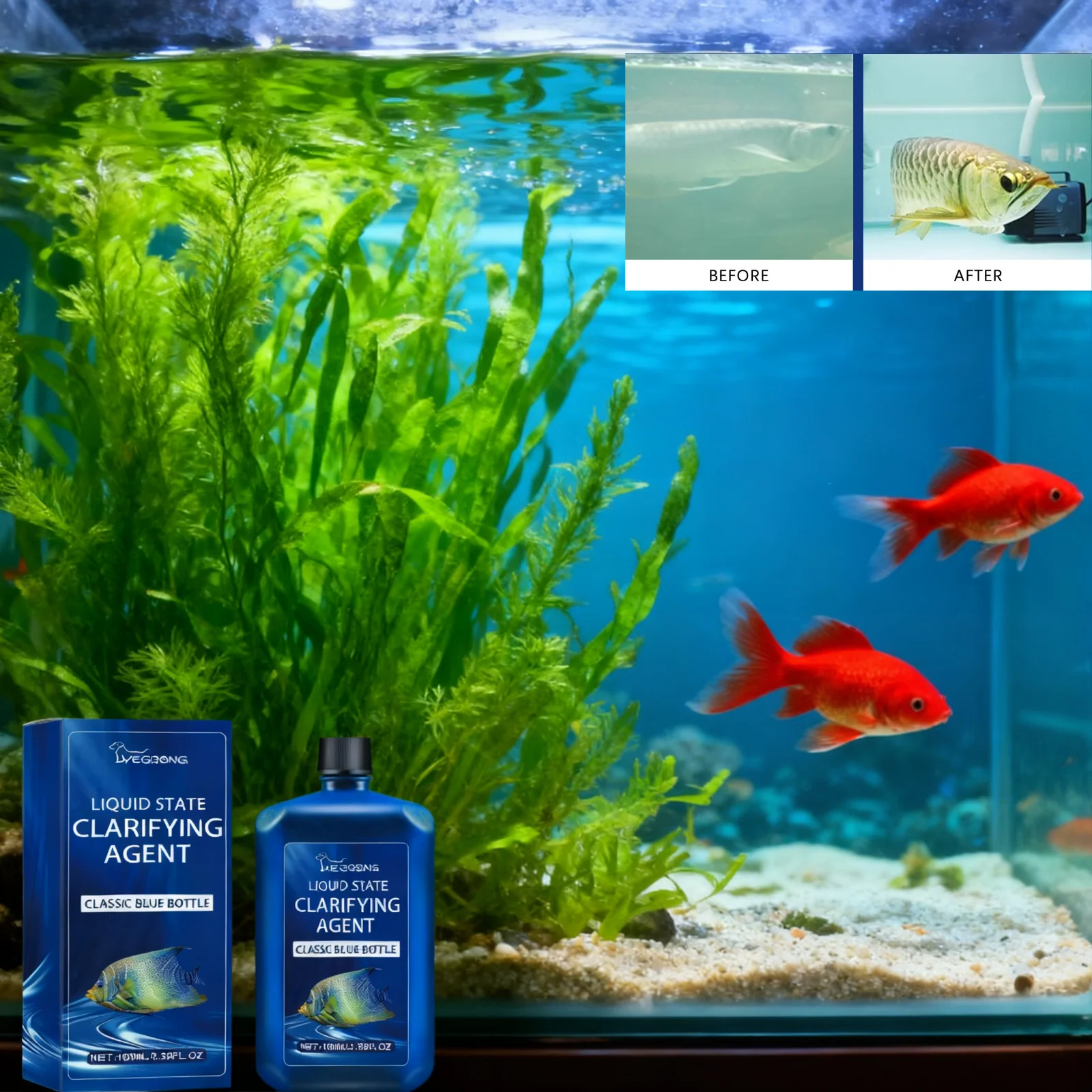 Pembersih Air Akuarium Penghil - Aquarium Plant Liquid Fertilizer ulasan dan harga