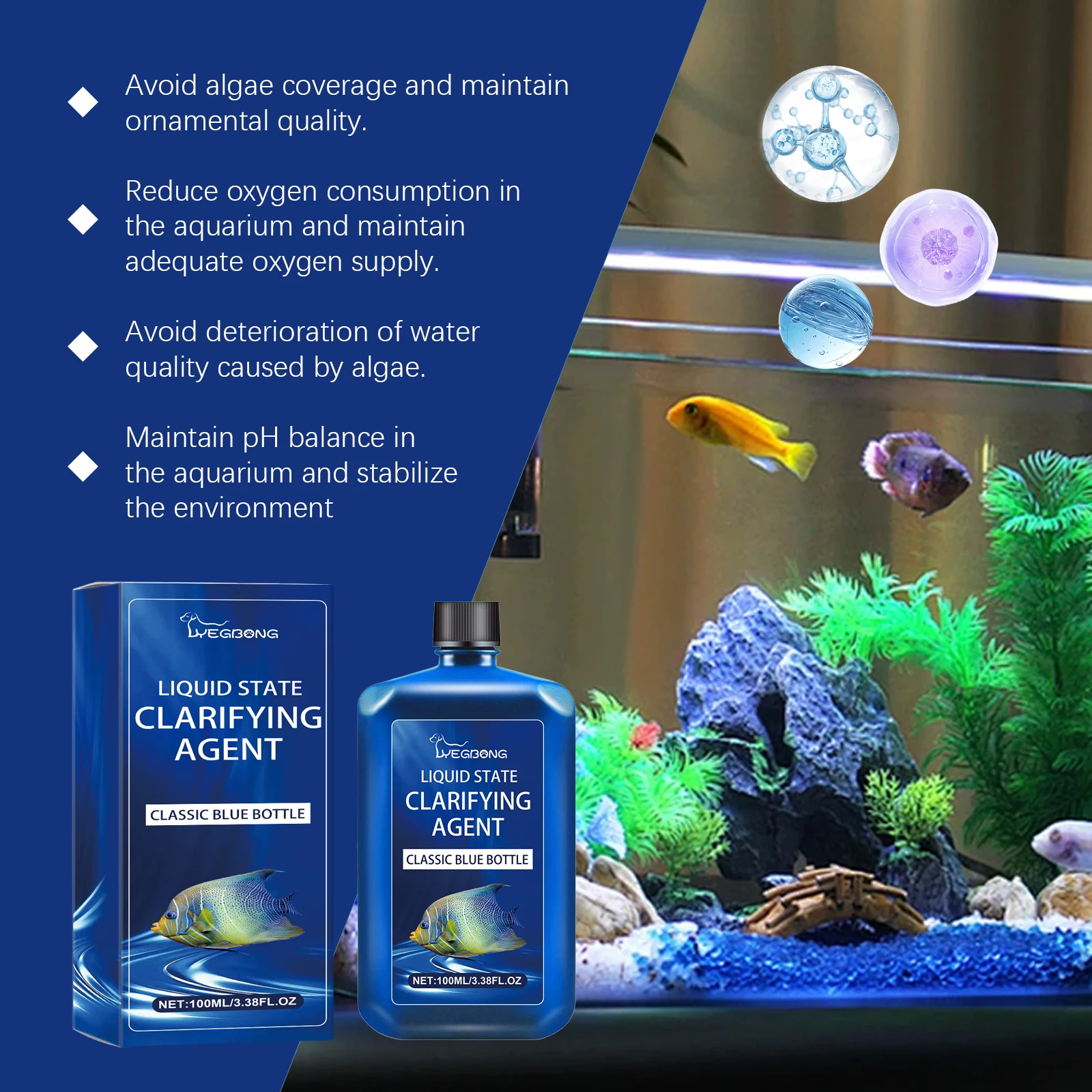 Pembersih Air Akuarium Penghil - Aquarium Plant Liquid Fertilizer ulasan dan harga
