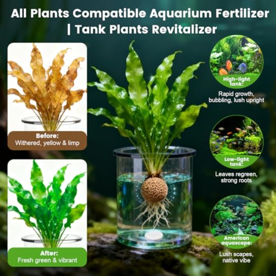 Root Tabs, Pupuk Tanaman Akuar - Aquarium Plant Fertilizer ulasan dan harga