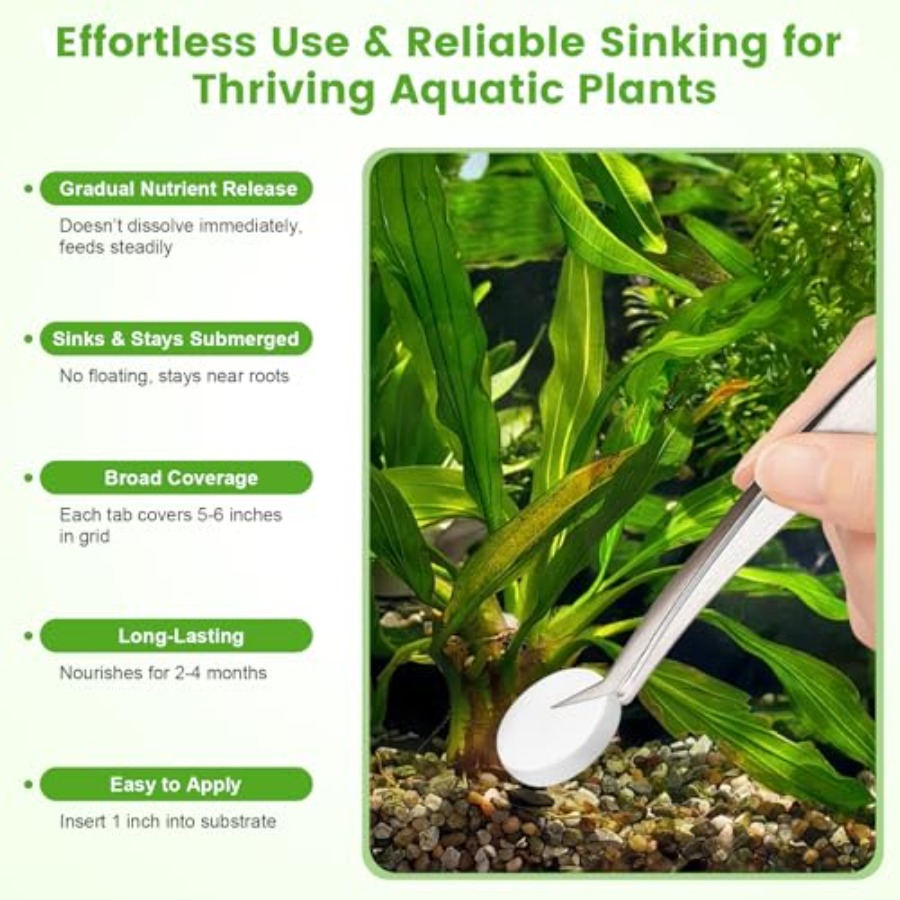 Root Tabs, Pupuk Tanaman Akuar - Aquarium Plant Fertilizer ulasan dan harga
