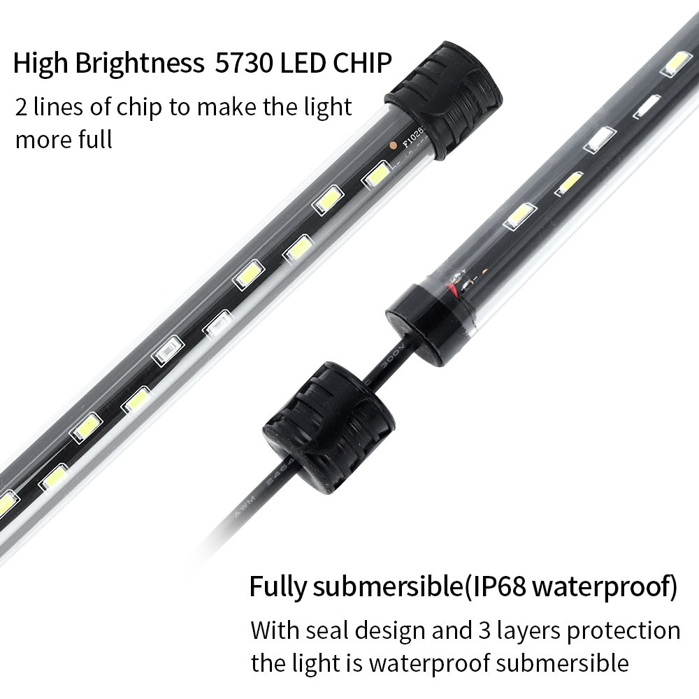 Lampu Akuarium LED 90-260V Lam - Aquarium Plant Delivery ulasan dan harga