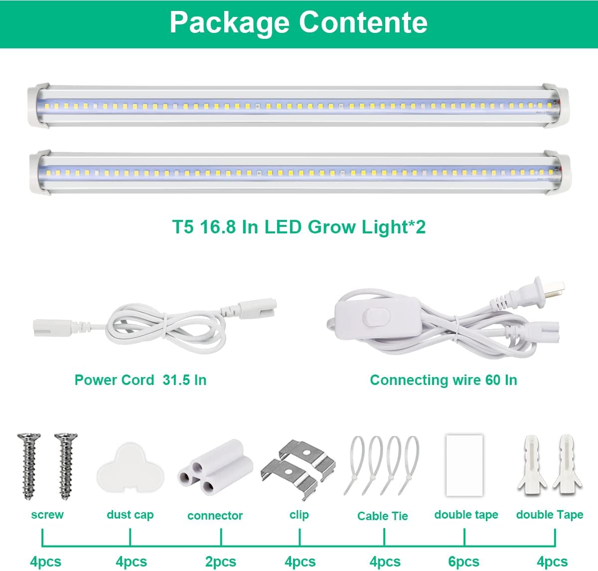 Lampu Tumbuh LED Spektrum Penu - Aquarium Planted Seeds ulasan dan harga