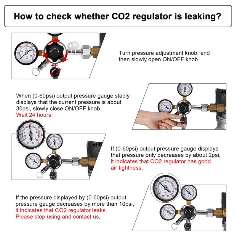 Regulator Keg CGA-320, Regulat - Co2 Regulator Dual Stage ulasan dan harga