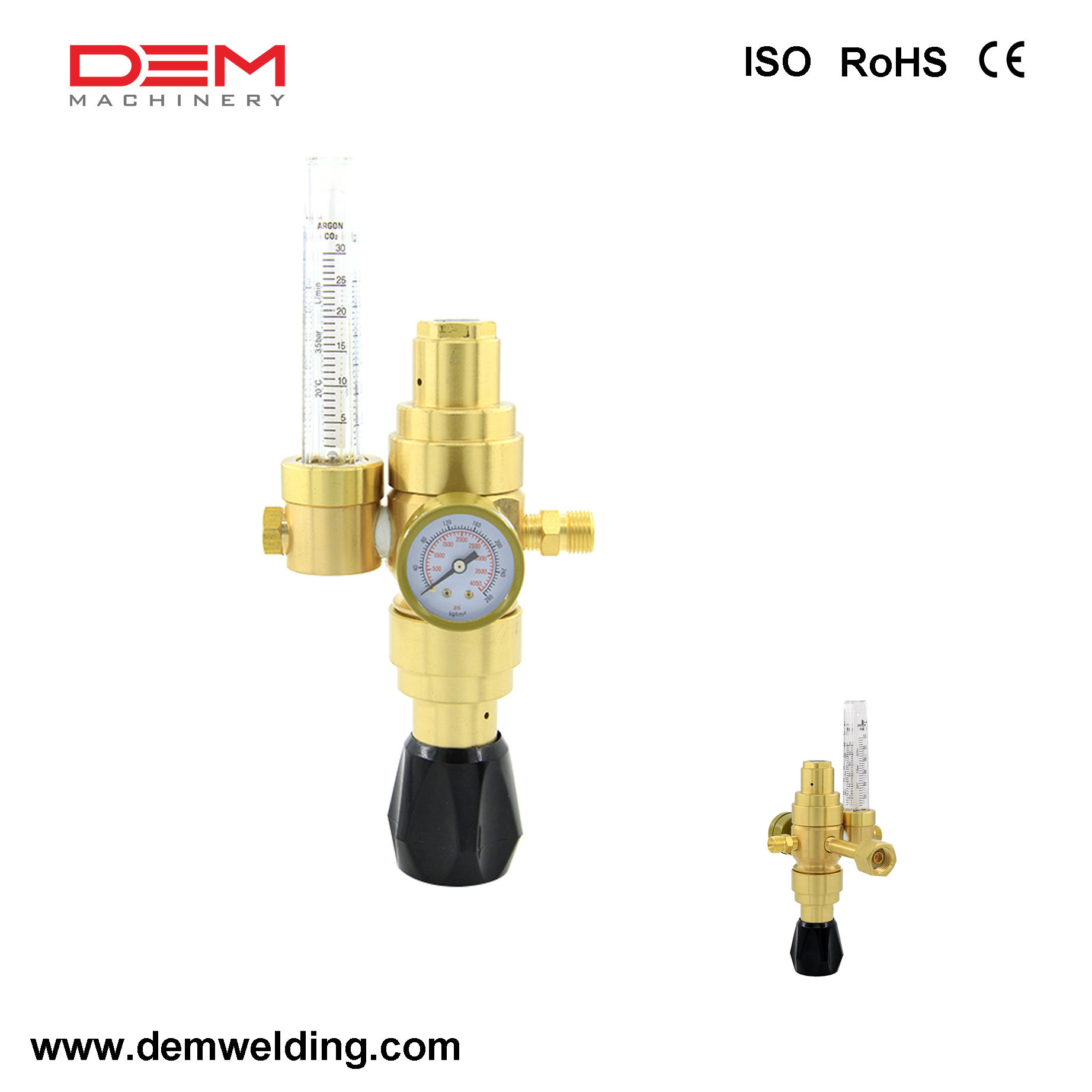 DEM WR2400 Pengatur Aliran Pre - Co2 Regulator Dual Stage ulasan dan harga
