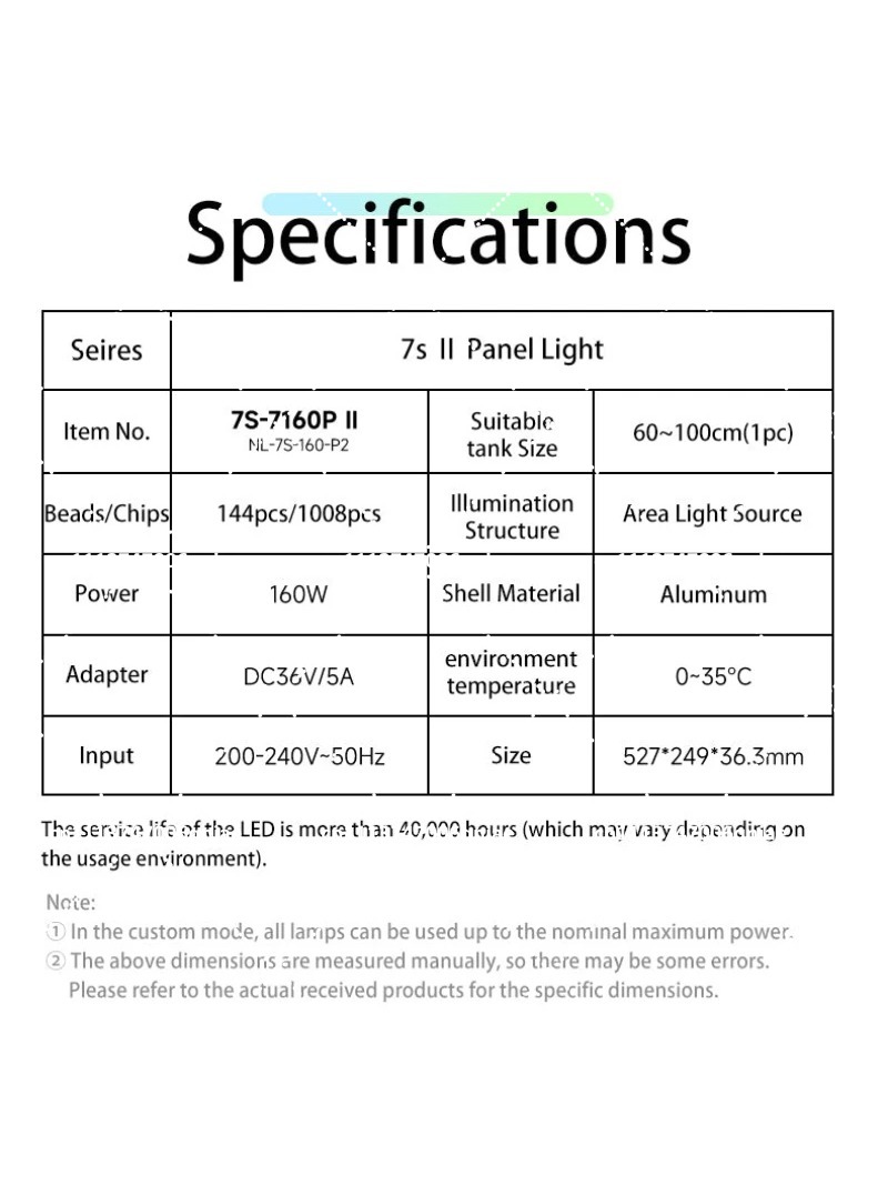 Lampu LED Akuarium 160W RGB Sp - Aquarium Plant Light Spectrum ulasan dan harga