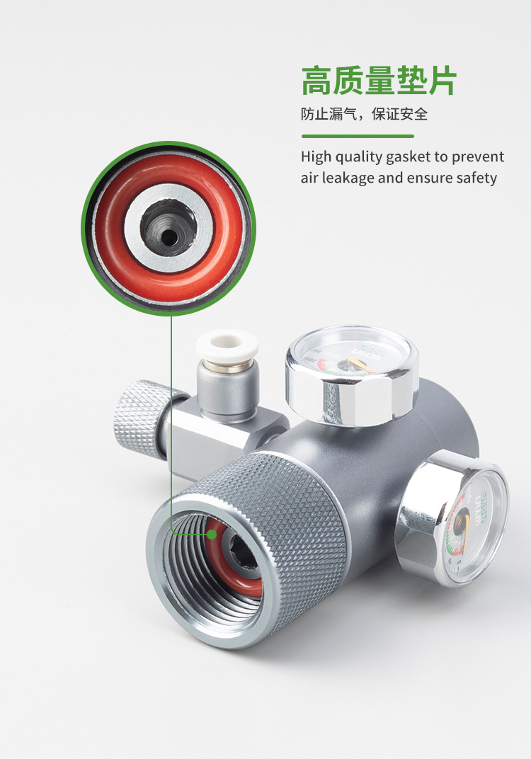 Regulator CO2 Akuarium Paduan  - Co2 Regulator Dual Stage ulasan dan harga